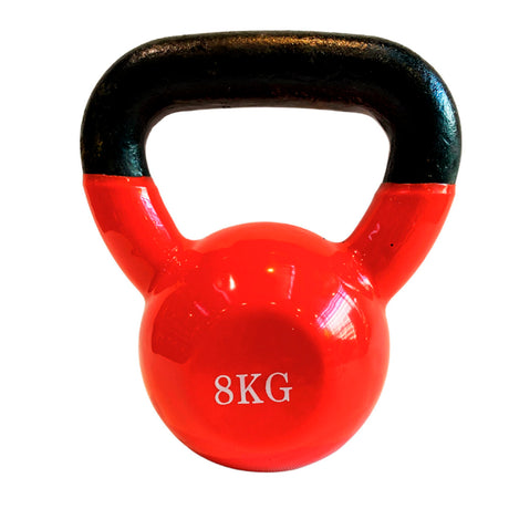 Iron/Vinyl Kettlebell 8 Kg.