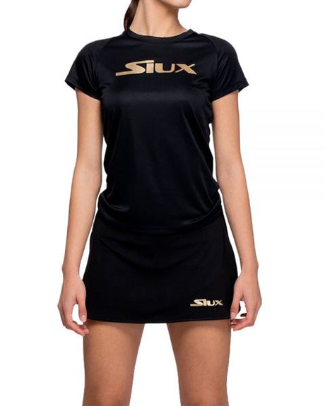 Camiseta Siux Club Mujer Black