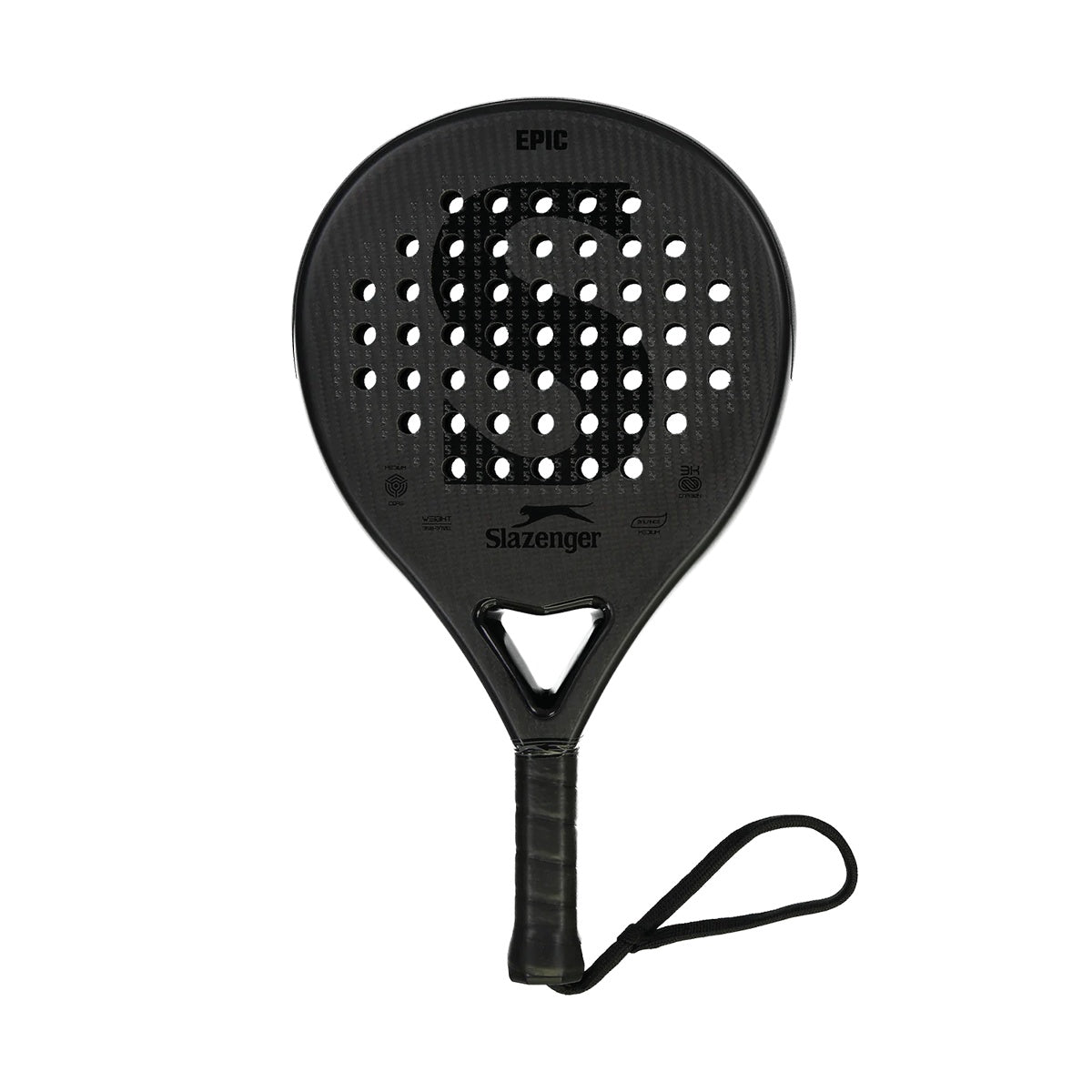 Slazenger Panther Series – EPIC Black 3K Padelracket